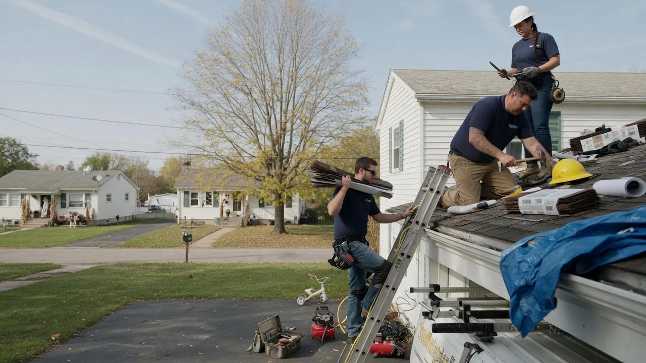 Local Roofing Contractors in Robbins, IL near me